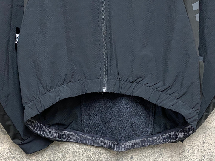 JV838 rh+ 長袖 サイクルジャケット 黒 XL POLARTEC