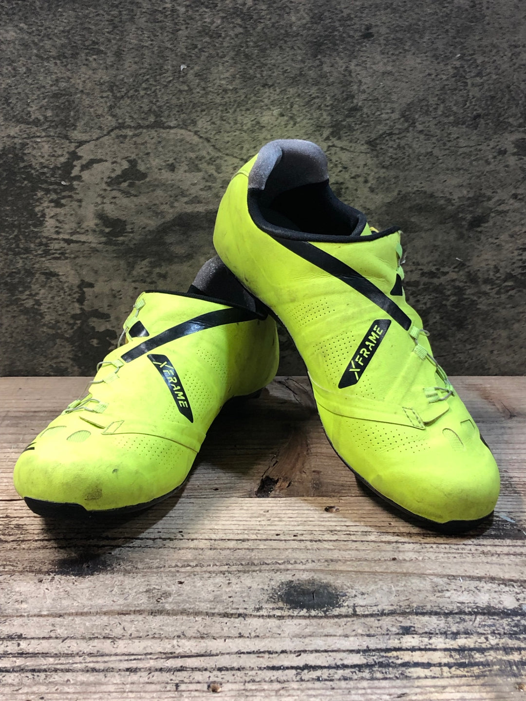 JY594 ノースウェーブ NORTHWAVE EXTREME GT ビンディングシューズ SPD-SL 黄色 EU43.5