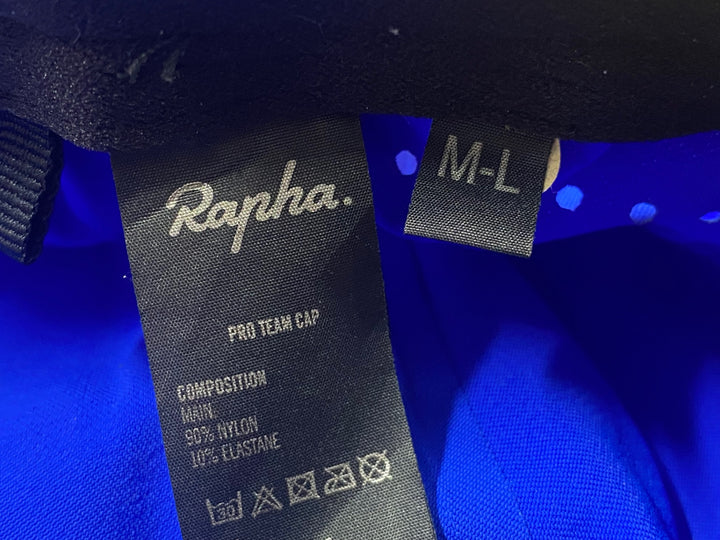 KD503 ラファ Rapha PRO TEAM CAP サイクルキャップ 青 M-L