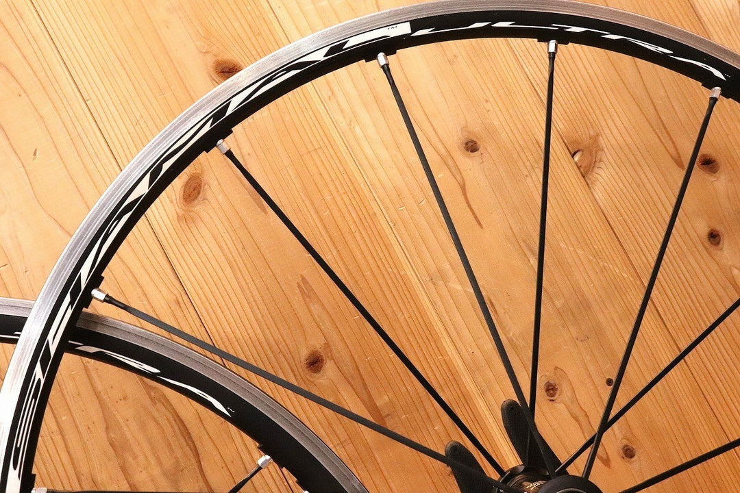 カンパニョーロ CAMPAGNOLO シャマル SHAMAL ULTRA アルミ クリンチャー ホイールセット シマノ 11S/12S ナローリム 15C 【芦屋店】