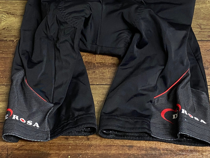 JO200 サンティーニ Santini ビブショーツ黒 XL DE ROSA