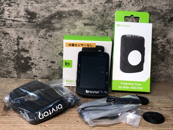 JN056 ブライトン bryton Rider550 サイクルコンピューター 動作確認済み