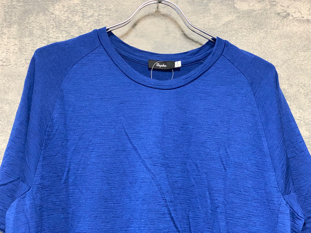 KI172 ラファ Rapha CLASSIC T 半袖 Tシャツ 青 M