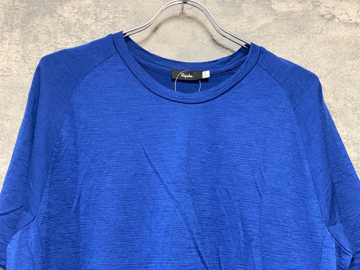 KI172 ラファ Rapha CLASSIC T 半袖 Tシャツ 青 M