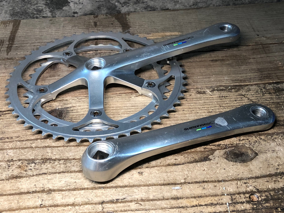 JK867 シマノ SHIMANO 600 FC-6400 クランクセット 52/42 170mm スクエア