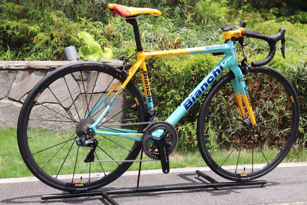 ビアンキ Bianchi スペシャリッシマ SPECIALISSIMA CV PANTANI 2018 53サイズ シマノ デュラエース R9150 Di2 11S カーボン ロードバイク 【さいたま浦和店】