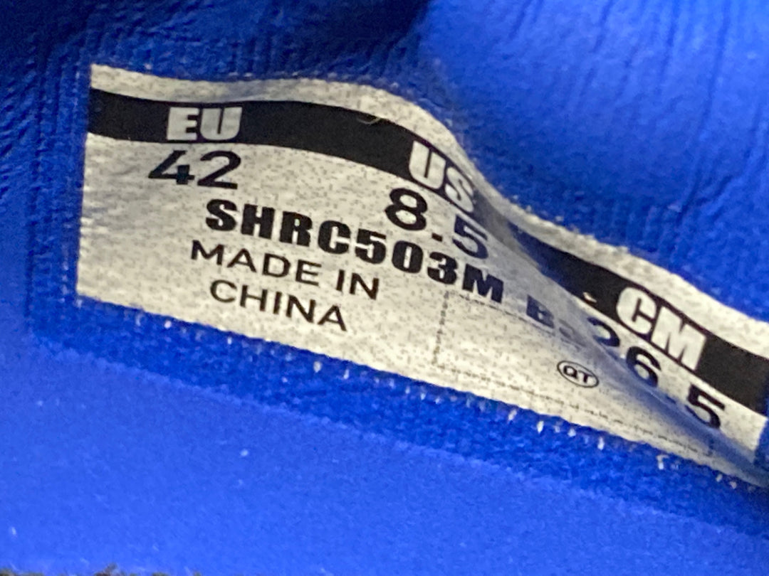 JY068 シマノ SHIMANO RC5 SHRC503M ビンディングシューズ 青 EU42 SPD-SL