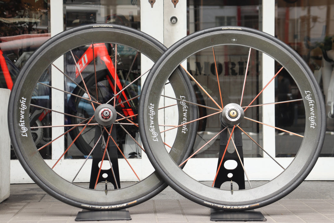 【訳あり】 ライトウェイト LIGHTWEIGHT オーバーマイヤー OBERMAYER G2 カーボン チューブラー ホイールセット カンパニョーロ 11/12S 【横浜店】