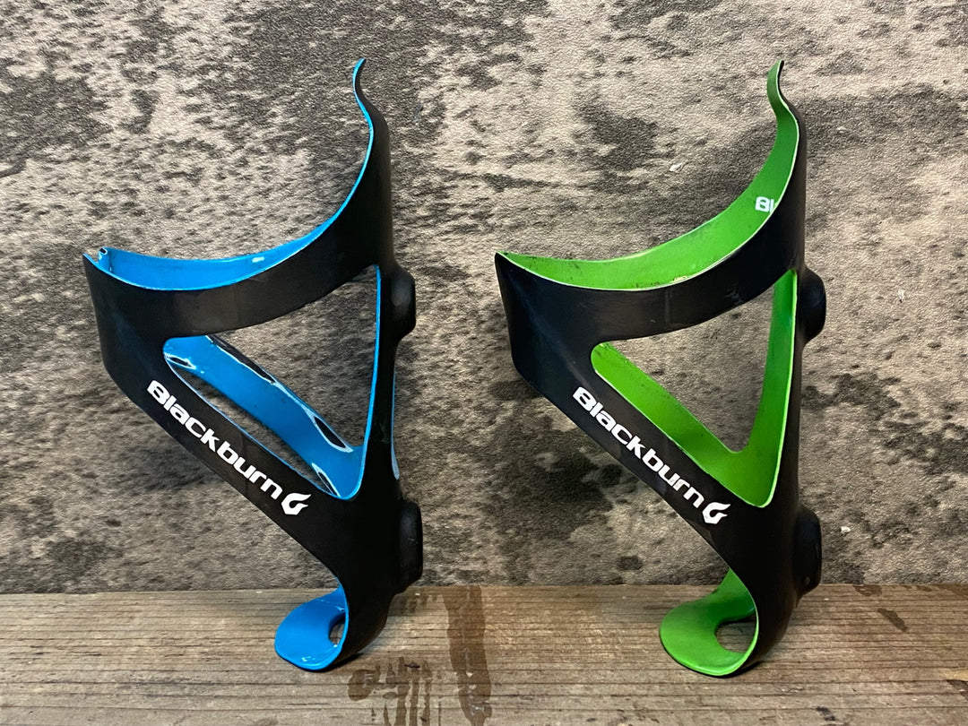 JA140 ブラックバーン Blackburn カーボン ボトルケージ ドリンクホルダー 水 緑 ペア