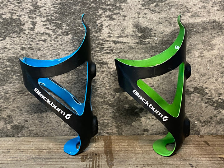JA140 ブラックバーン Blackburn カーボン ボトルケージ ドリンクホルダー 水 緑 ペア
