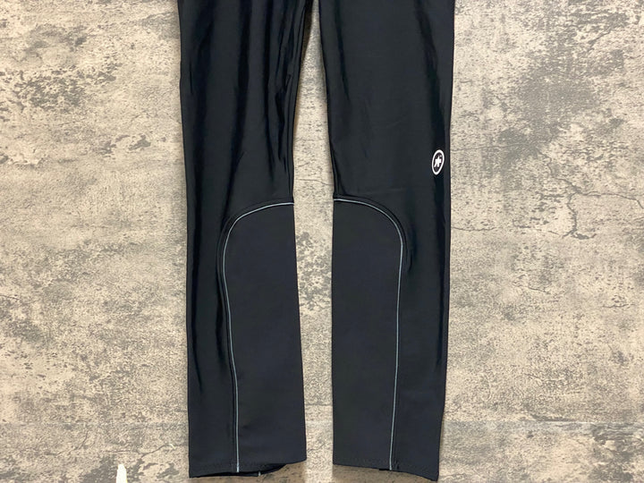 KQ670 アソス assos MOD.DEP. WINTER CARGO PANTS ロングパンツ 黒 S 裏起毛