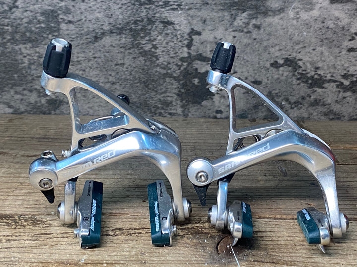 JR469 スラム SRAM レッド RED キャリパーブレーキ 前後セット 初代