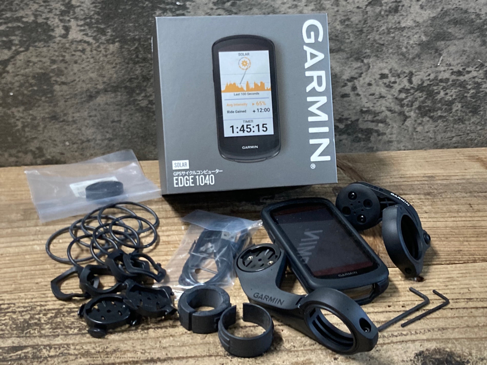 KE873 ガーミン GARMIN EDGE 1040 SOLAR サイクルコンピューター 動作