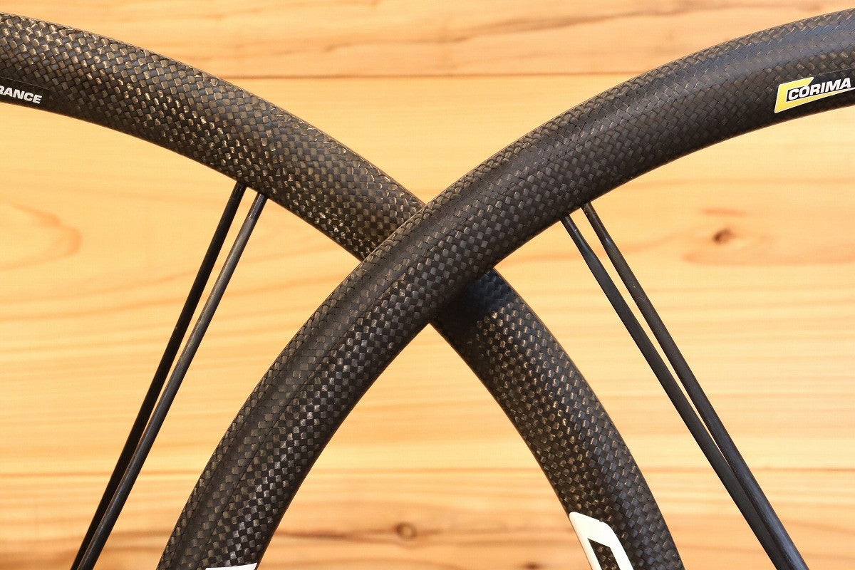 コリマ CORIMA 32mm MCC S+ カーボン チューブラー ホイールセット