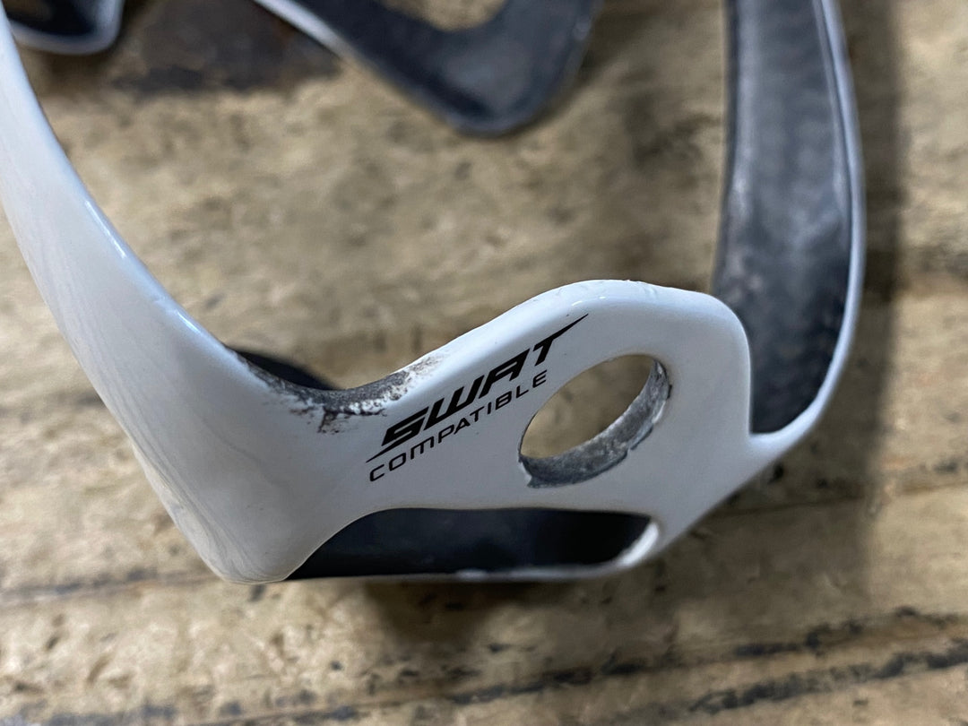 KF097 スペシャライズド SPECIALIZED Rib Cage II カーボン　ボトルケージ 白 2個セット