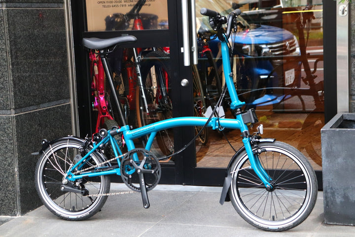 ブロンプトン BROMPTON M6L オーシャンブルー 2024モデル 16インチ 折り畳み 小径車 ミニベロ 【東京南麻布店】