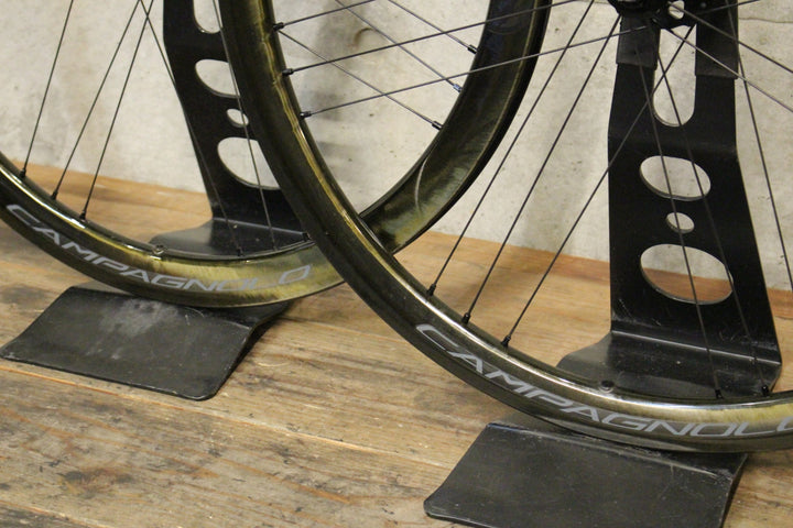 カンパニョーロ CAMPAGNOLO シャマル カーボン SHAMAL CARBON DB カーボン チューブレス ホイールセット シマノ 11/12S 21C 【福岡店】