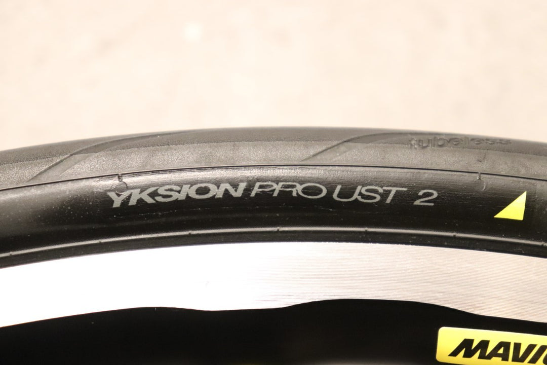 マヴィック MAVIC キシリウムプロ KSYRIUM PRO UST アルミ チューブレス ホイールセット シマノ12S/11S ワイドリム 17C【さいたま浦和店】