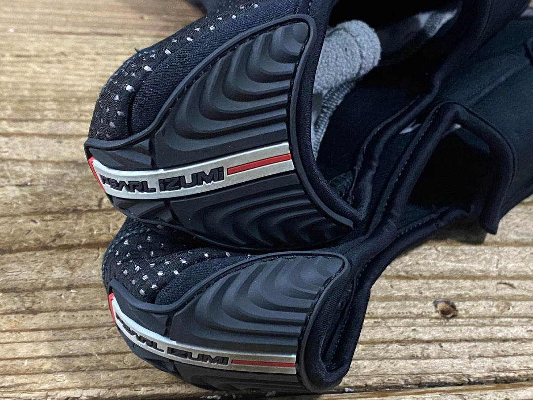 KN165 パールイズミ PEARL iZUMi シューズカバー 黒 L 裏起毛 WINDBREAK TITANIUM