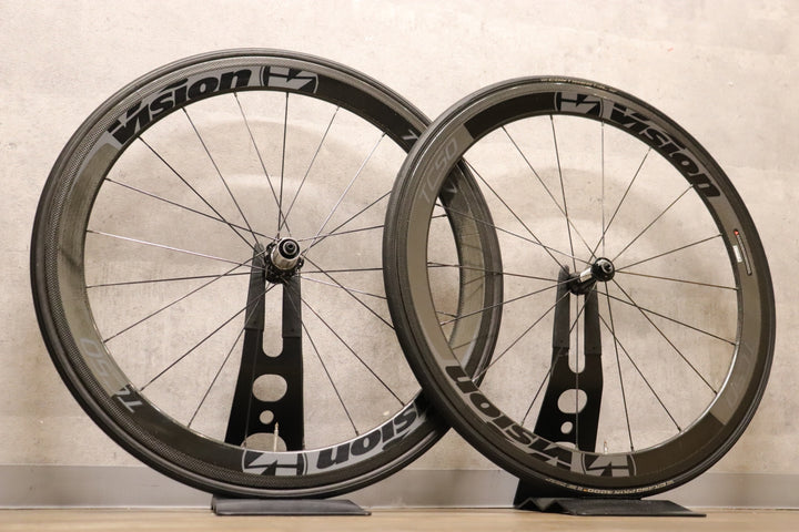 ヴィジョン VISION TC50 カーボン チューブラー シマノ 12/11S ホイールセット 【さいたま浦和店】