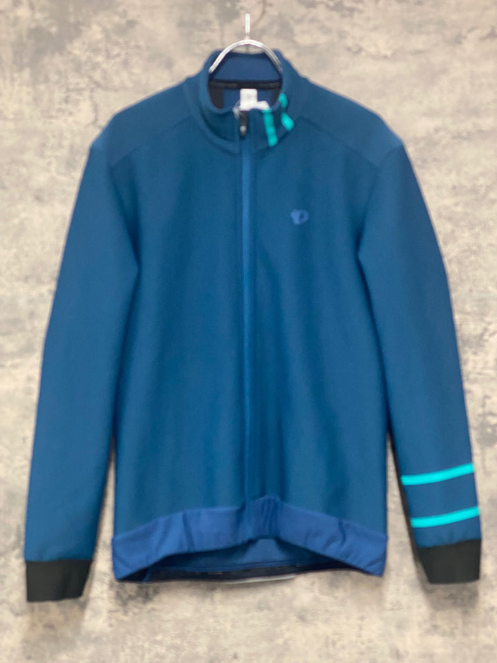 IZ247 パールイズミ PEARL iZUMi 長袖 サイクルジャケット ターコイズ L 裏起毛
