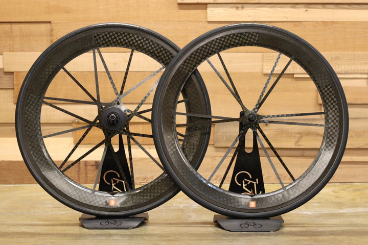 マッドファイバー MADFIBER TUBULAR カンパニョーロ 12/11S カーボン チューブラー ホイールセット 【立川店】