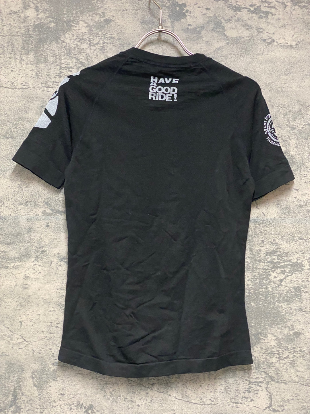 KA899 アソス ASSOS SKINFOIL SPRING 半袖 ベースレイヤー 黒 Ⅰ