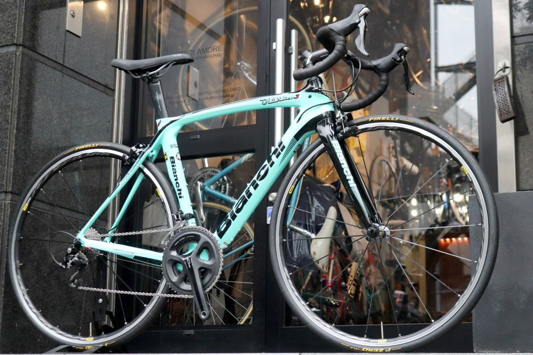 ビアンキ Bianchi オルトレ Oltre XR3 リム 2018 53サイズ シマノ 105 5800 11S カーボン ロードバイク 【東京南麻布店】