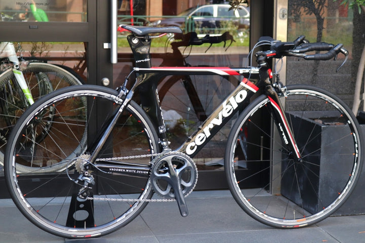 サーヴェロ CERVELO P2 2012モデル 51サイズ シマノ アルテグラ 6700 10S カーボン トライアスロン TTバイク 【東京南麻布店】