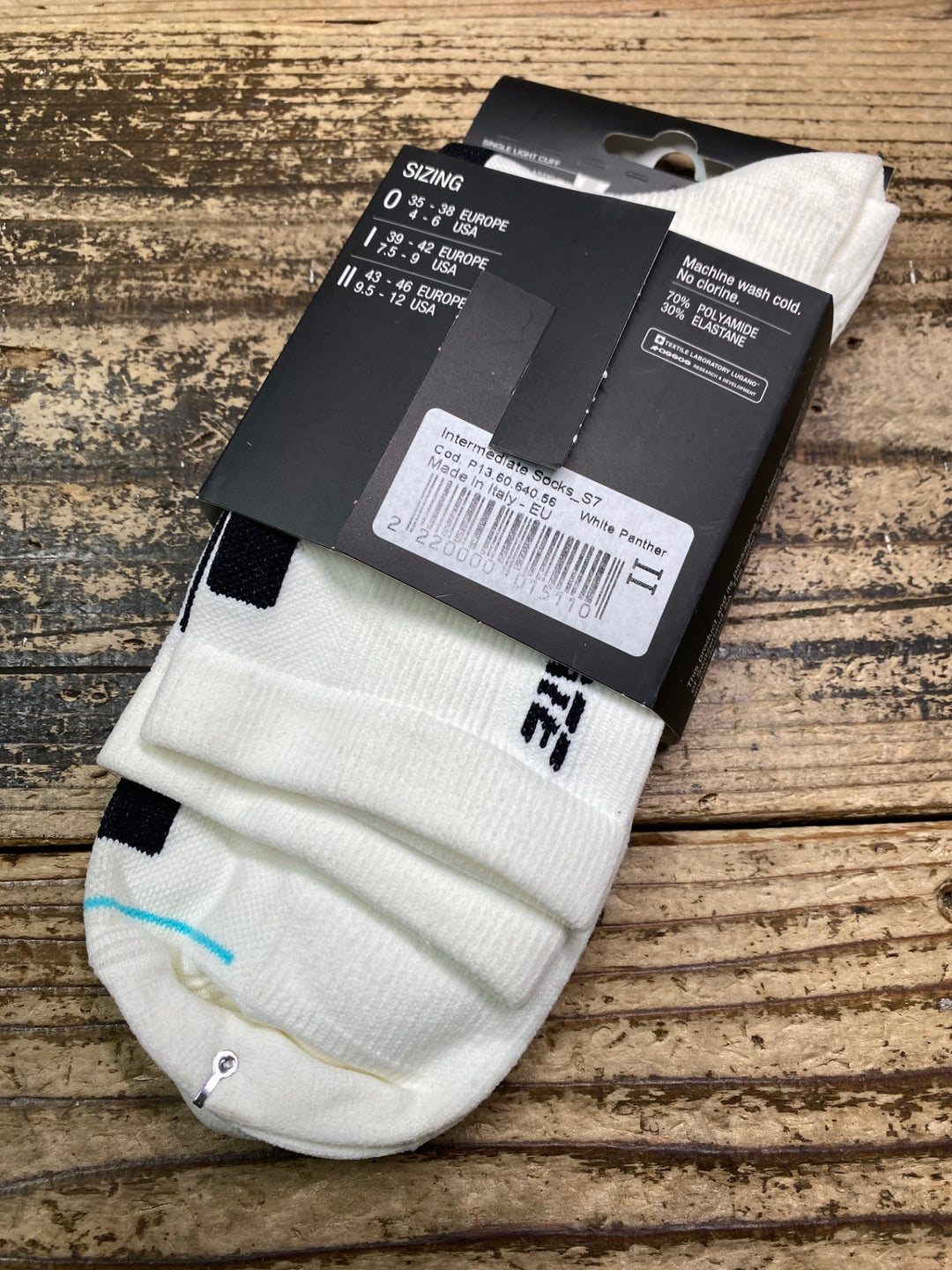 JQ160 アソス assos INTERMEDIATE Socks S7 サイクルソックス 白 2