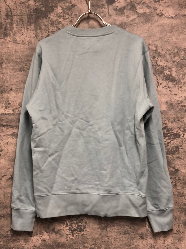 JD989 ラファ Rapha LONG SWEATSHIRT 長袖 スウェット 水 S 裏起毛