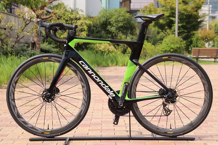 キャノンデール CANNONDALE システムシックス SYSTEMSIX HI-MOD 2019年モデル 56サイズ シマノ アルテグラ R8070MIX カーボン ロードバイク 【芦屋店】