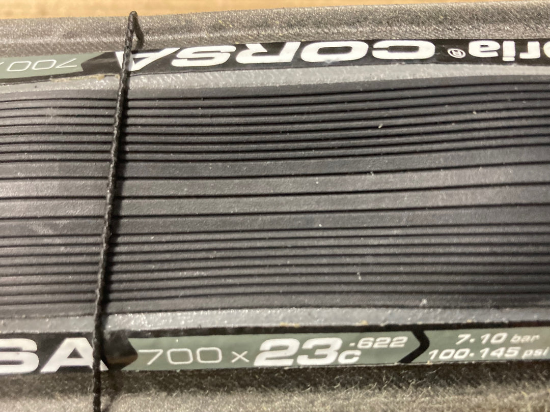 KN609 ヴィットリア vittoria コルサ CORSA G+ クリンチャータイヤ 700x23C 2本セット