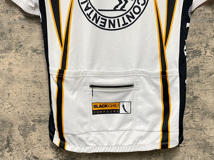KH481 CUORE Continental 半袖サイクルジャージ S 白