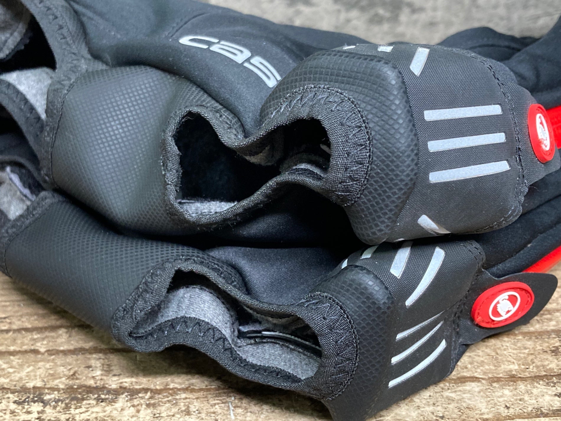 JH101 カステリ CASTELLI シューズカバー 黒 L 裏起毛 GORE TEX
