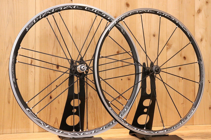 カンパニョーロ CAMPAGNOLO シャマル SHAMAL ULTRA 2WAY-FIT アルミ クリンチャー ホイールセット シマノ 11S/12S 17C 【芦屋店】
