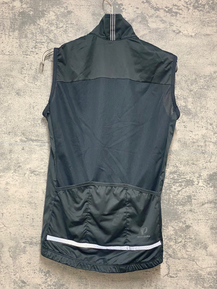 JZ838 パールイズミ PEARL iZUMi ジレ サイクルベスト 黒 S