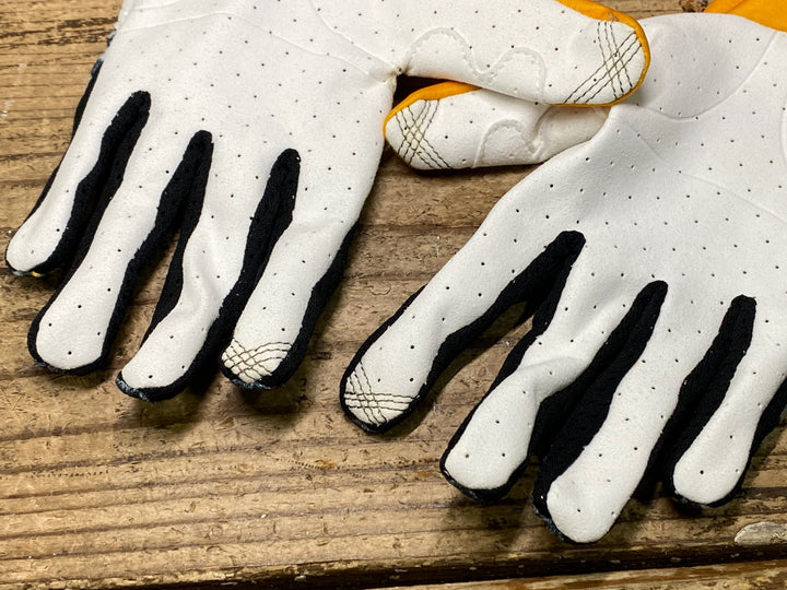 JP570 ジロ GIRO TRIXTER 長指 グローブ 白 オレンジ M