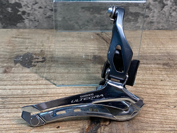 JM567 シマノ SHIMANO アルテグラ ULTEGRA FD-6800 フロントディレイラー ※台座,ボルト欠品