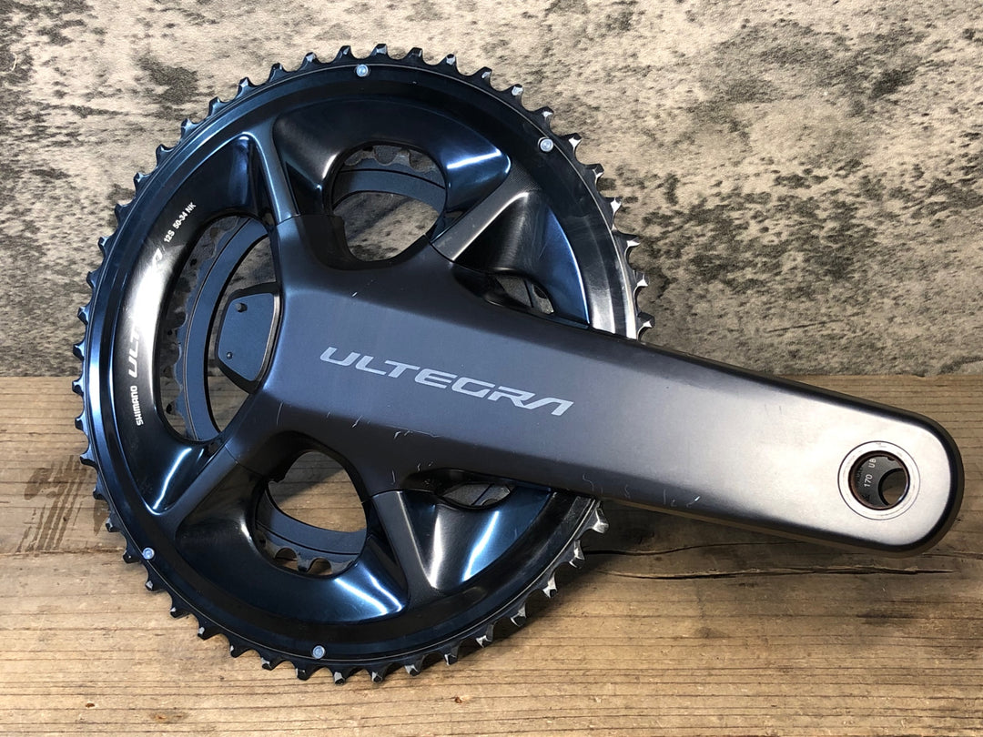 IZ754 シマノ SHIMANO アルテグラ ULTEGRA FC-R8100-P パワーメーター 170mm 50/34T 充電ケーブル付属 接続確認済み 両足計測