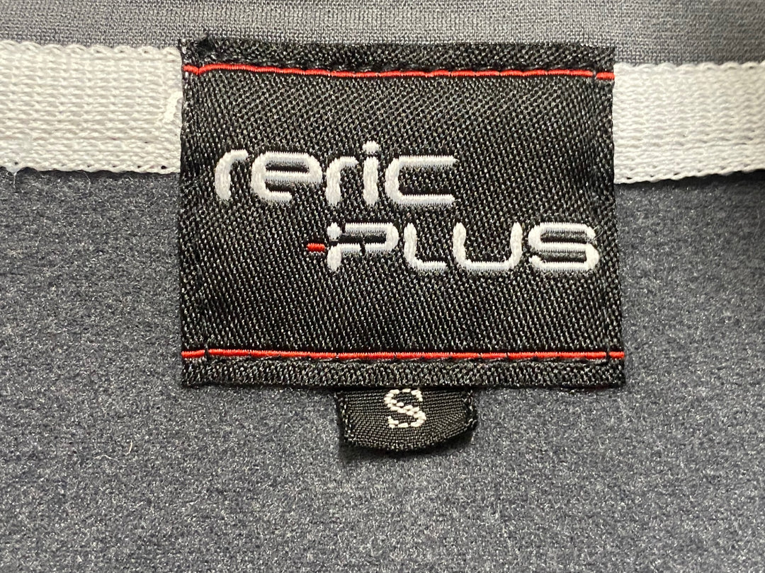 KI143 レリック reric plus 長袖 サイクルジャケット 黒グレー S 裏起毛