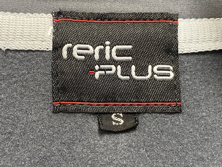KI143 レリック reric plus 長袖 サイクルジャケット 黒グレー S 裏起毛