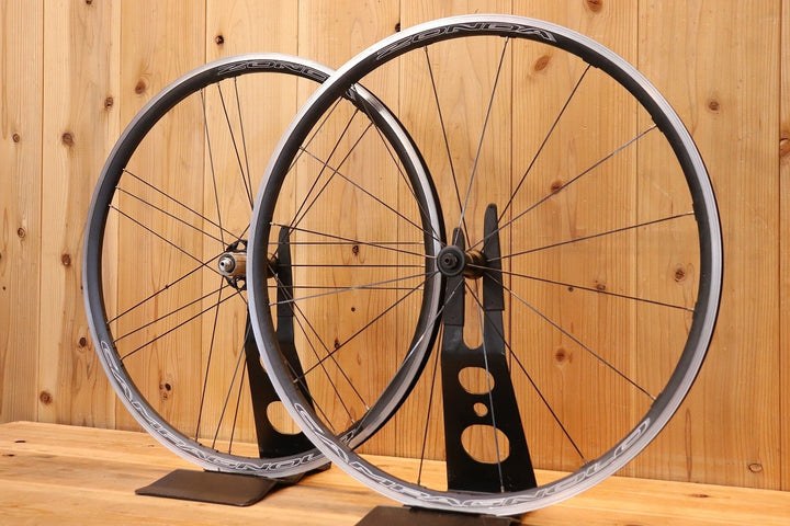 カンパニョーロ CAMPAGNOLO ゾンダ ZONDA 17C アルミ クリンチャー ホイールセット シマノ 11S/12S 【芦屋店】