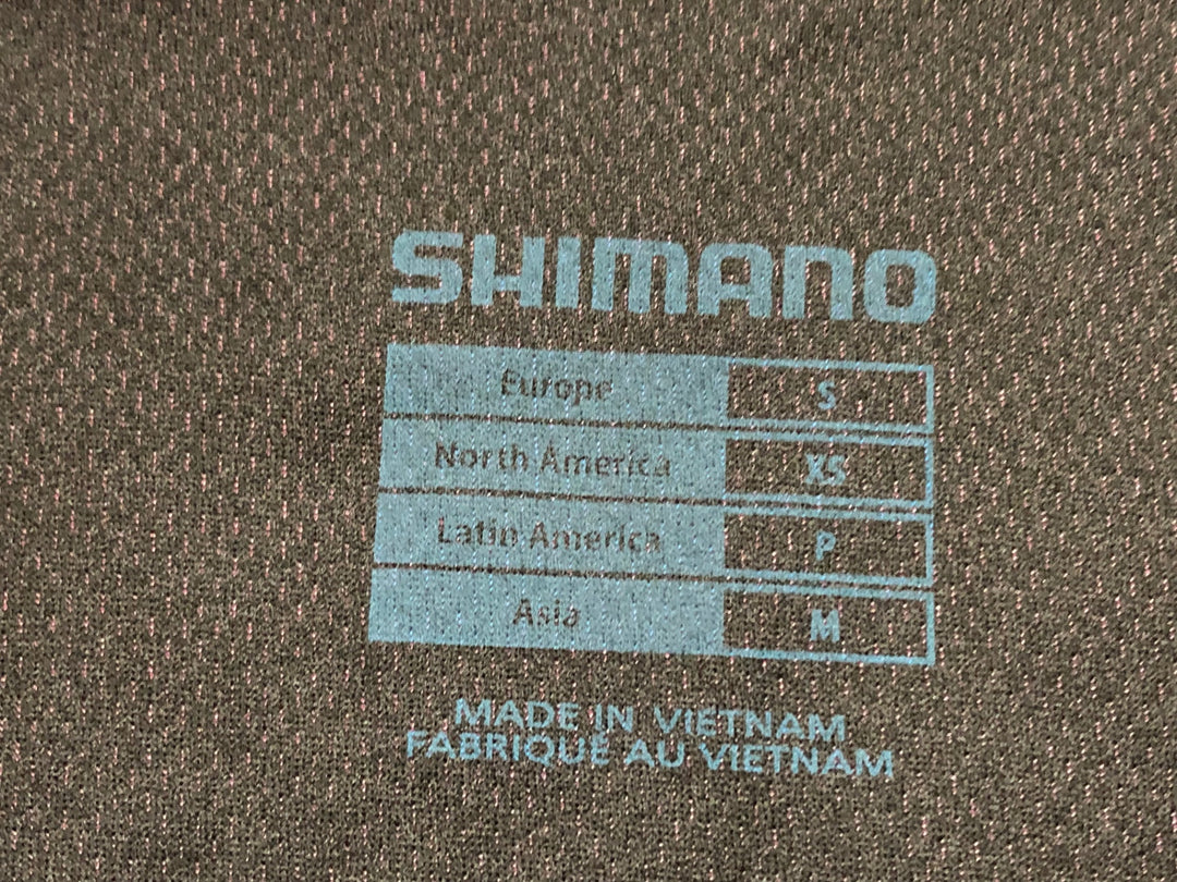 KA667 シマノ SHIMANO 半袖 サイクルジャージ バーガンディ M