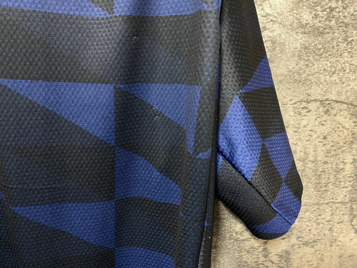 KC961 スペシャライズド SPECIALIZED M SL PRO JERSEY SS 半袖 サイクルジャージ 黒紺 チェック L