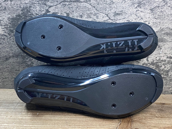 JX856 フィジーク fizik TEMPO POWERSTRAP R5 ビンディングシューズ SPD-SL 黒 EU40 ※未使用