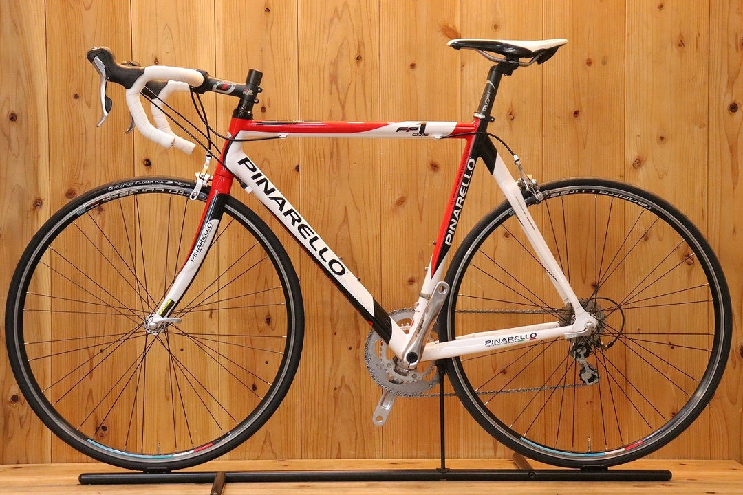 【訳あり】 ピナレロ PINARELLO FP1 2009年モデル 540サイズ シマノ ティアグラ 4600 10S アルミ カーボンバック ロードバイク 【芦屋店】