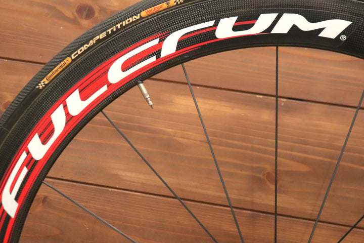 フルクラム FULCRUM レーシングスピード RACING SPEED カーボン チューブラー ホイールセット シマノ10S ナローリム 【東京南麻布店】