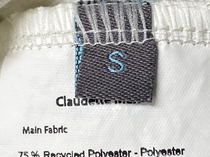 JY705 カフェドシクリステ Cafe du Cycliste Claudette 長袖 サイクルジャージ 白 S ※毛玉,