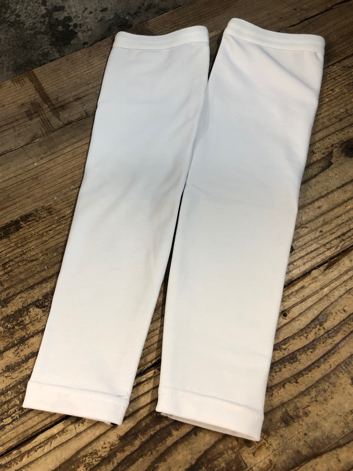 JY146 ラファ Rapha アームウォーマー 白 M 裏起毛